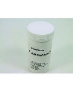 Cytiva DEAE Sephadex A-50, 100g, 40 to 120um Particle Size, Thyroglobulin 2mg mL HSA 110mg mLlactalbumin